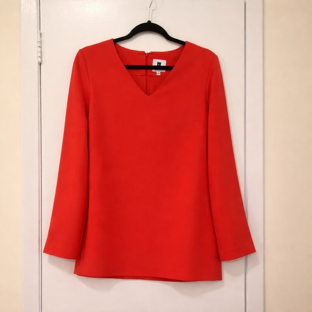 Lisa Perry Orange Tunic 🧡 Size 4 NWOT
